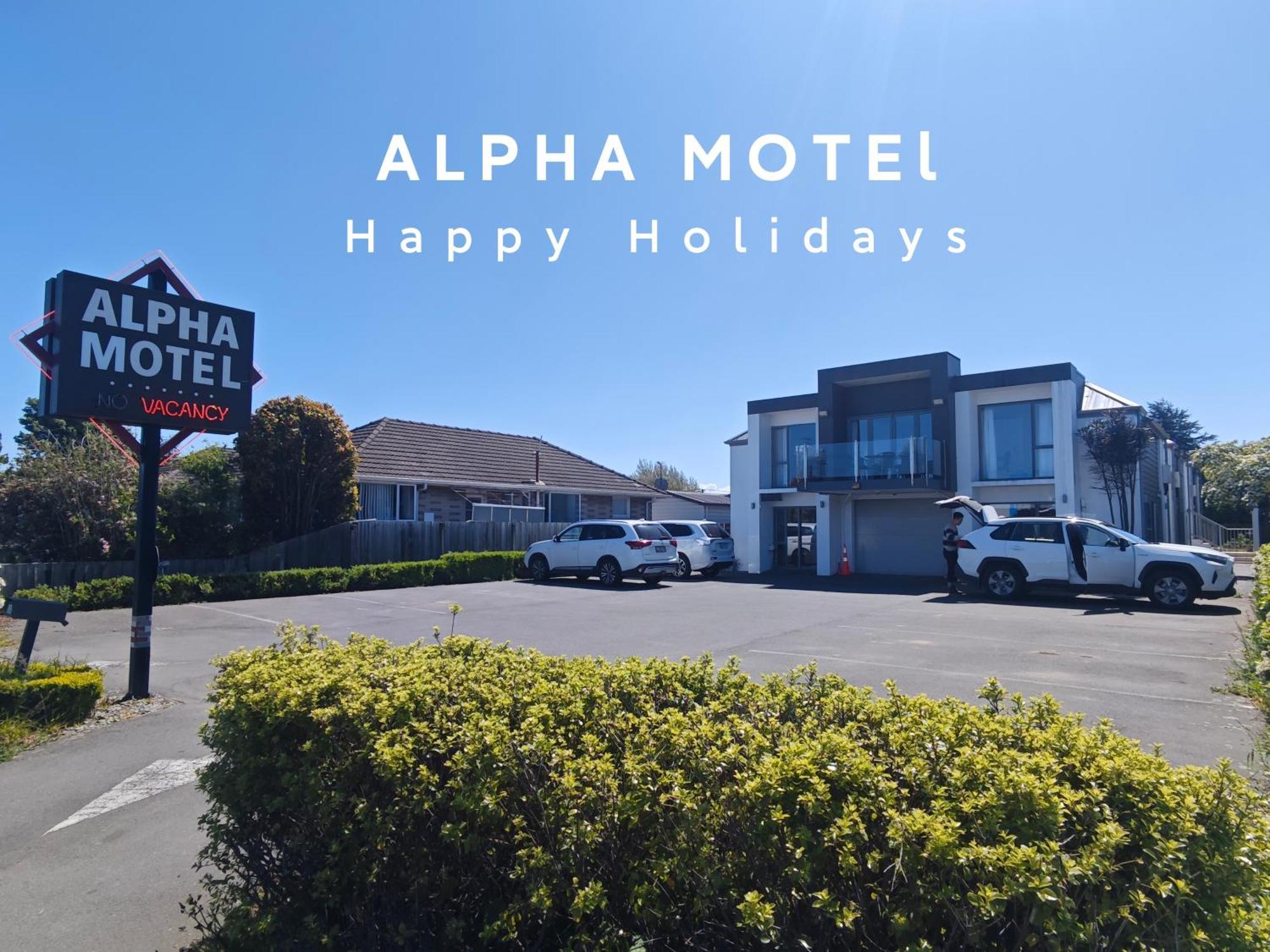 Alpha Motel Christchurch Exteriér fotografie
