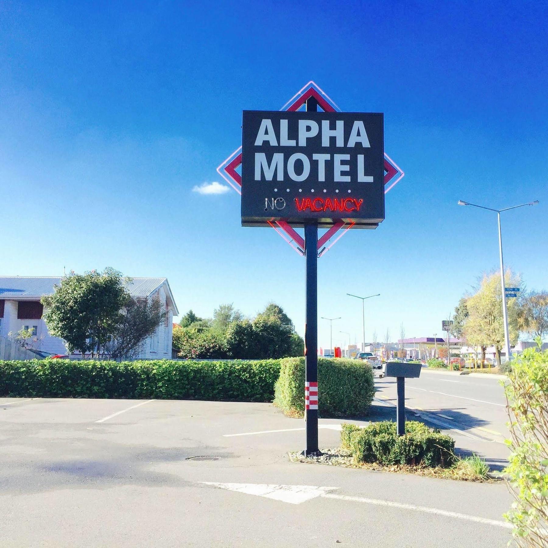 Alpha Motel Christchurch Exteriér fotografie